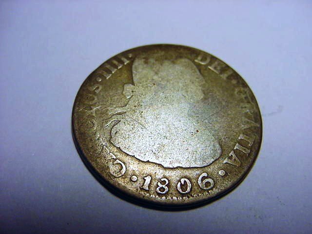 1806 MEXICO 2 REALES: 1806 MEXICO 2 REALES