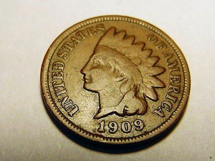 1909 INDIAN CENT: 1909 INDIAN CENT