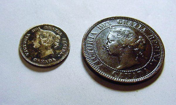 VICTORIA CANADIAN COIN LOT: VICTORIA CANADIAN COIN LOT