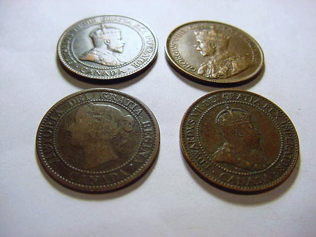 CANADIAN LARGE CENT LOT: CANADIAN LARGE CENT LOT