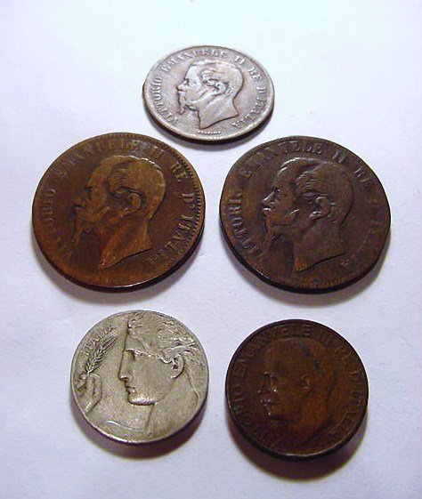 OLDER ITALIAN COIN LOT: OLDER ITALIAN COIN LOT