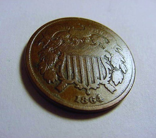 1864 2 CENT PIECE: 1864 2 CENT PIECE