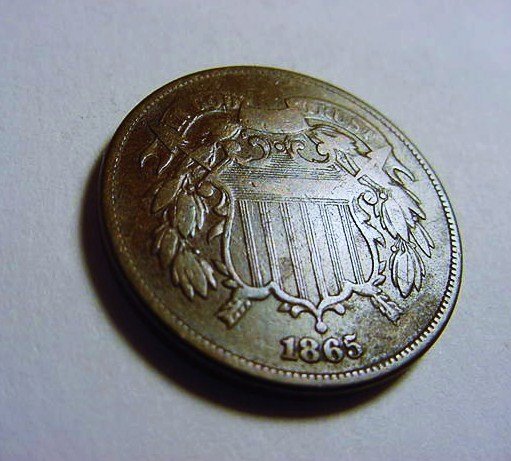 1865 2 CENT PIECE: 1865 2 CENT PIECE