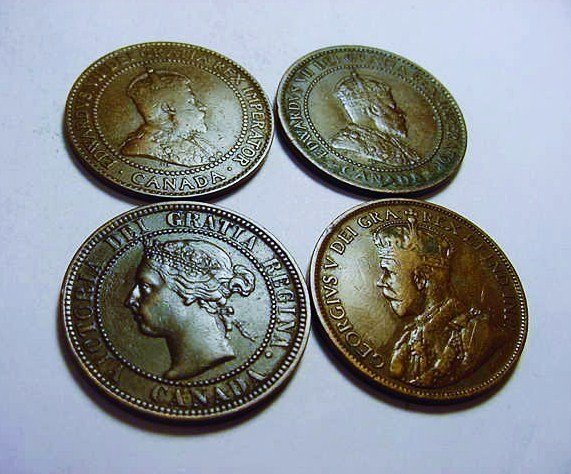 CANADIAN LARGE CENT LOT: CANADIAN LARGE CENT LOT
