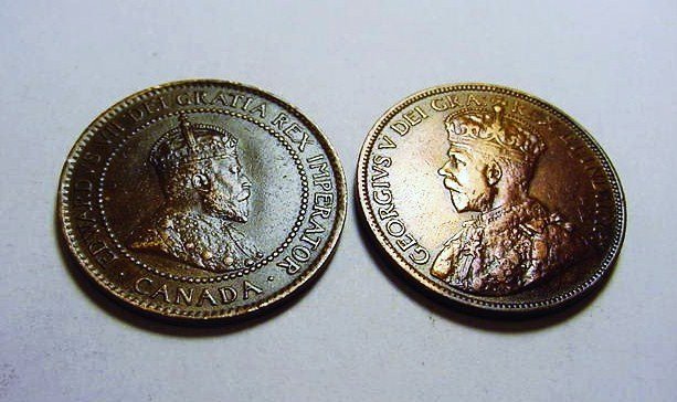 CANADIAN LARGE CENT LOT: CANADIAN LARGE CENT LOT