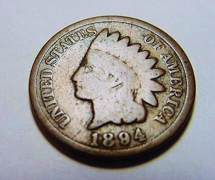 1894 INDIAN CENT: 1894 INDIAN CENT