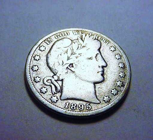 1895-O BARBER HALF DOLLAR: 1895-O BARBER HALF DOLLAR