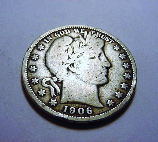 1906-O BARBER HALF DOLLAR: 1906-O BARBER HALF DOLLAR