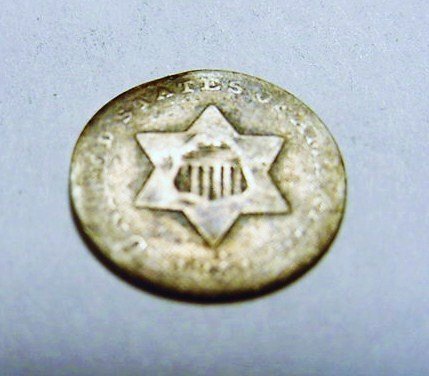 1851 3 CENT SILVER: 1851 3 CENT SILVER