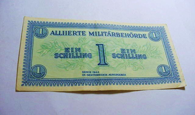 1944 AUSTRIA MILITARY PAYMENT NOTE: 1944 AUSTRIA MILITARY PAYMENT NOTE