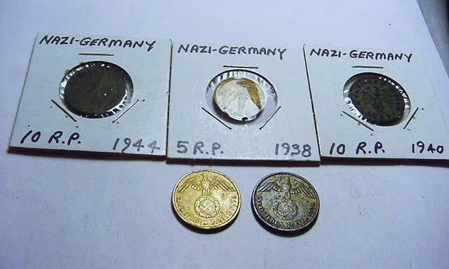 [5] NAZI GERMAN COINS: [5] NAZI GERMAN COINS