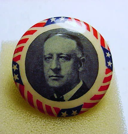 ALFRED E. SMITH CAMPAIGN BUTTON: ALFRED E. SMITH CAMPAIGN BUTTON