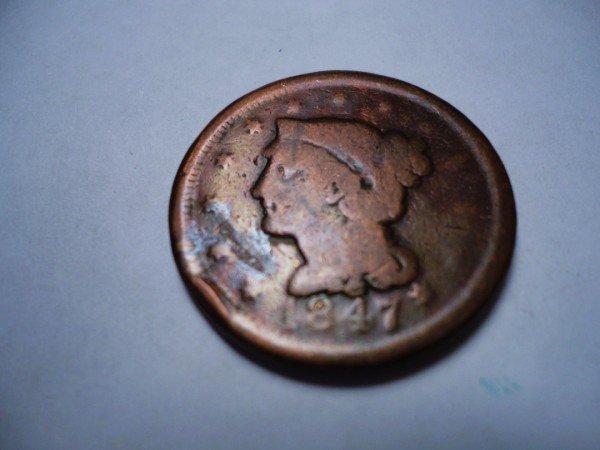 1847 LARGE CENT: 1847 LARGE CENT