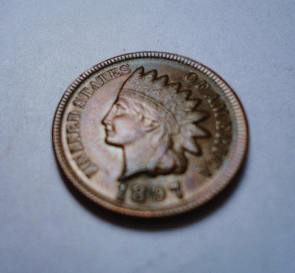 1897 INDIAN CENT: 1897 INDIAN CENT