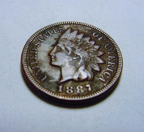 1887 INDIAN CENT: 1887 INDIAN CENT