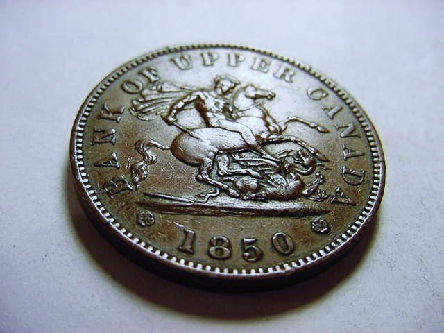 1850 CANADIAN BANK TOKEN: 1850 CANADIAN BANK TOKEN