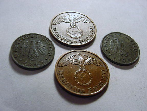 NAZI GERMAN COIN LOT: NAZI GERMAN COIN LOT
