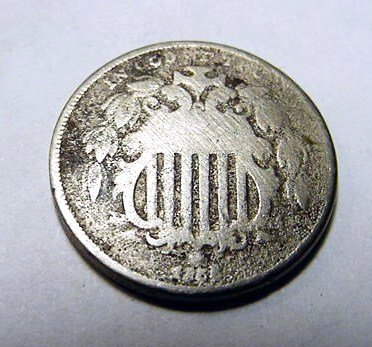 1866 SHIELD NICKEL: 1866 SHIELD NICKEL
