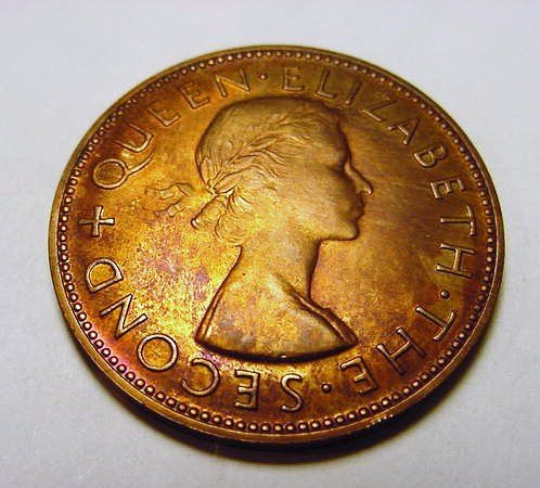 1953 NEW ZEALAND PENNY PROOF: 1953 NEW ZEALAND PENNY PROOF