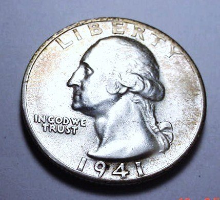 1941-S WASHINGTON QUARTER: 1941-S WASHINGTON QUARTER