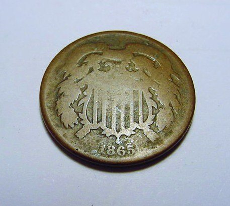 1865 2 CENT PIECE: 1865 2 CENT PIECE