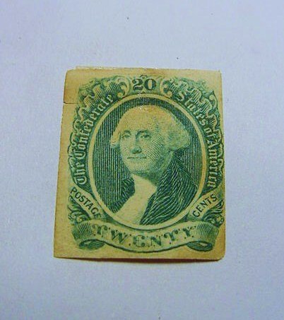 GENUINE CONFEDERATE STAMP: GENUINE CONFEDERATE STAMP