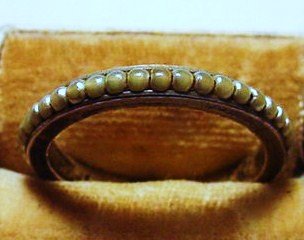 STERLING PEARL RING: STERLING PEARL RING