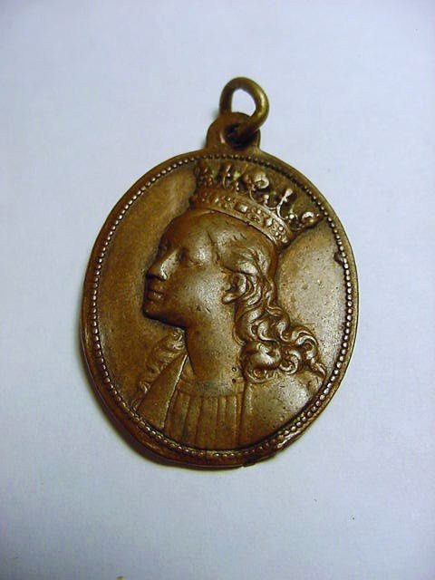1700'S RELIGIOUS MEDAL: 1700'S RELIGIOUS MEDAL
