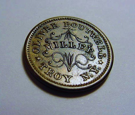 1863 TROY, N.Y. CIVIL WAR TOKEN: 1863 TROY, N.Y. CIVIL WAR TOKEN