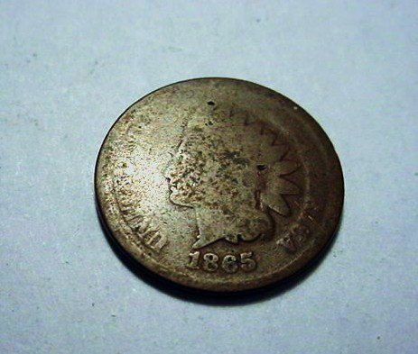 1865 INDIAN CENT: 1865 INDIAN CENT