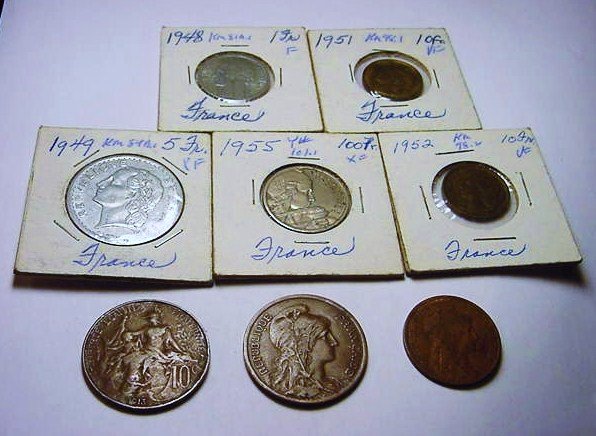 OLDER FRENCH COIN LOT: OLDER FRENCH COIN LOT