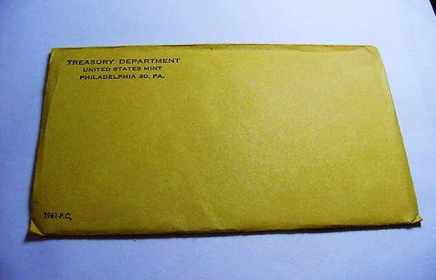 1961 GOVERNMENT SEALED PROOF SET: 1961 GOVERNMENT SEALED PROOF SET
