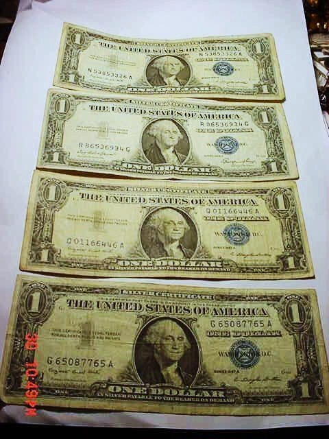 [4] SILVER CERTIFICATES: [4] SILVER CERTIFICATES