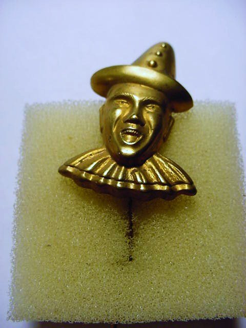 VINTAGE CLOWN STICKPIN: VINTAGE CLOWN STICKPIN
