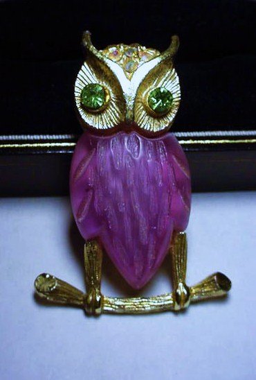 VINTAGE OWL JELLY BELLY: VINTAGE OWL JELLY BELLY