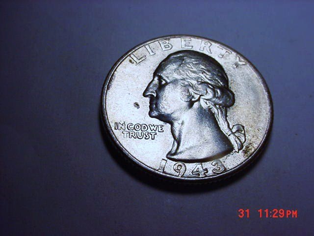 1943 WASHINGTON QUARTER: 1943 WASHINGTON QUARTER