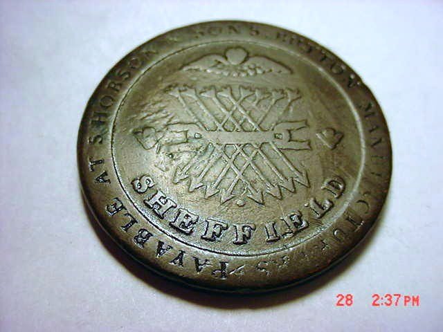 1812 BRITISH TOKEN: 1812 BRITISH TOKEN