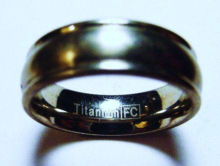 TITANIUM RING SIZE 10: TITANIUM RING SIZE 10