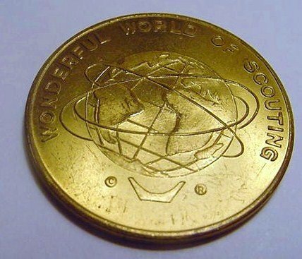 1964 NY WORLDS FAIR BOY SCOUT MEDAL: 1964 NY WORLDS FAIR BOY SCOUT MEDAL