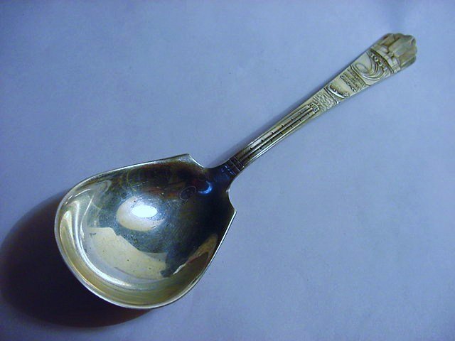 1934 CHICAGO WORLDS FAIR STERLING SPOON: 1934 CHICAGO WORLDS FAIR STERLING SPOON