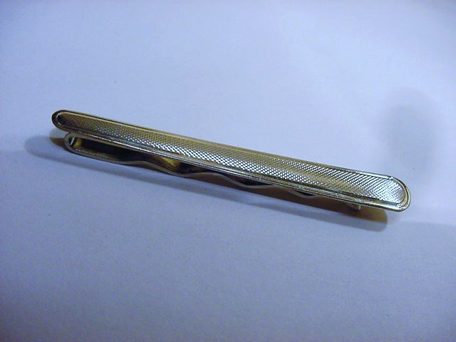 VINTAGE SCANDANAVIAN .835 SILVER TIE BAR: VINTAGE SCANDANAVIAN .835 SILVER TIE BAR