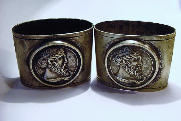 [2] VICTORIAN NAPKIN RINGS: [2] VICTORIAN NAPKIN RINGS