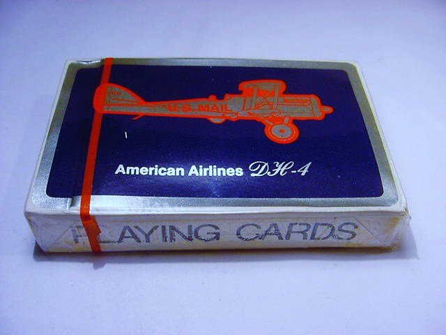 AMERICAN AIRLINES DH4 PLAYING CARDS: AMERICAN AIRLINES DH4 PLAYING CARDS