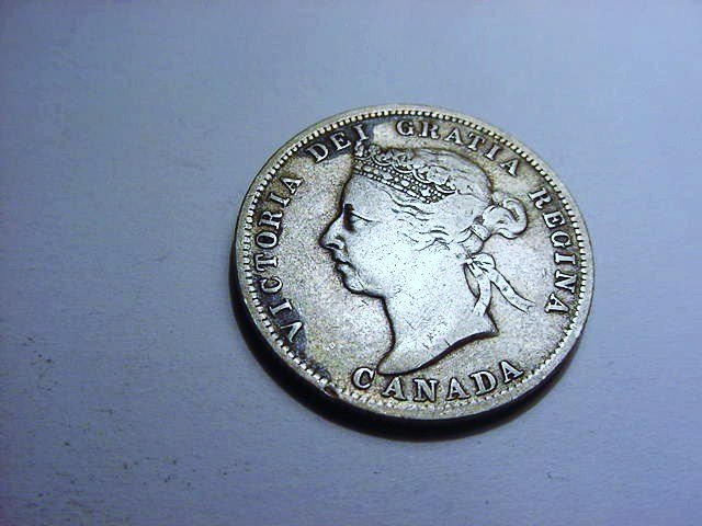 1901 CANADA VICTORIA 25 CENTS: 1901 CANADA VICTORIA 25 CENTS