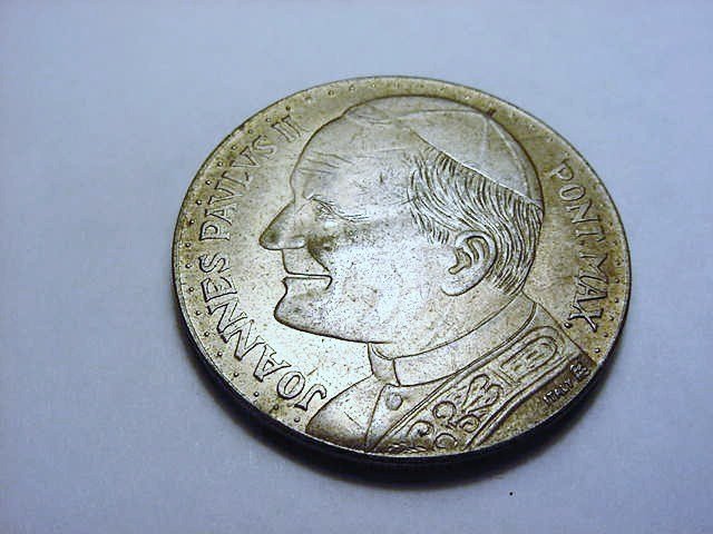 POPE JOHN PAUL II VATICAN MEDAL: POPE JOHN PAUL II VATICAN MEDAL