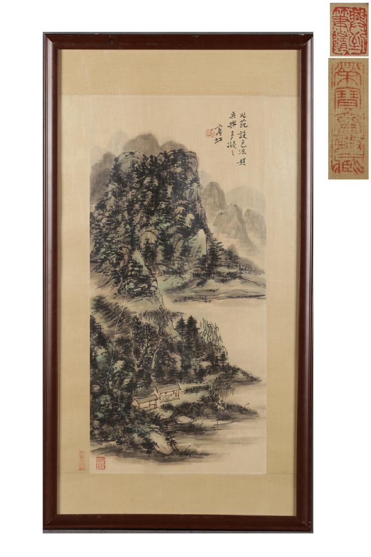 A CHINESE PAINTING OF LANDSCAPE (1 of 10)