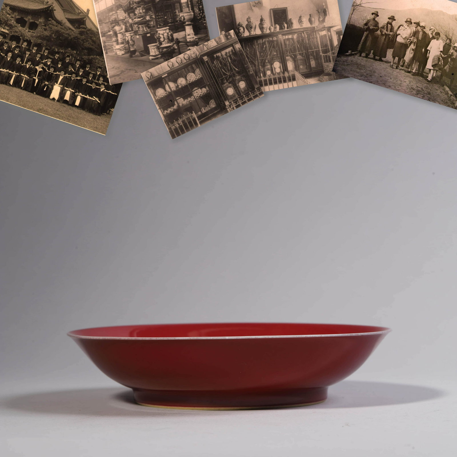 Peach Bloom Glaze Guan Type Dish (1 of 5)