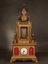 Bronze gilt clock