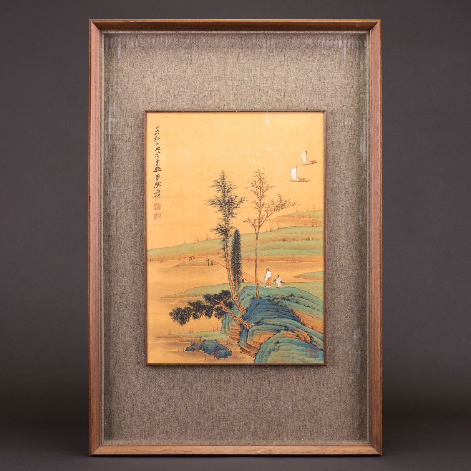 ZHANG DAQIAN (ATTRIBUTED TO, 1898-1983), LANDSCAPE (1 of 12)