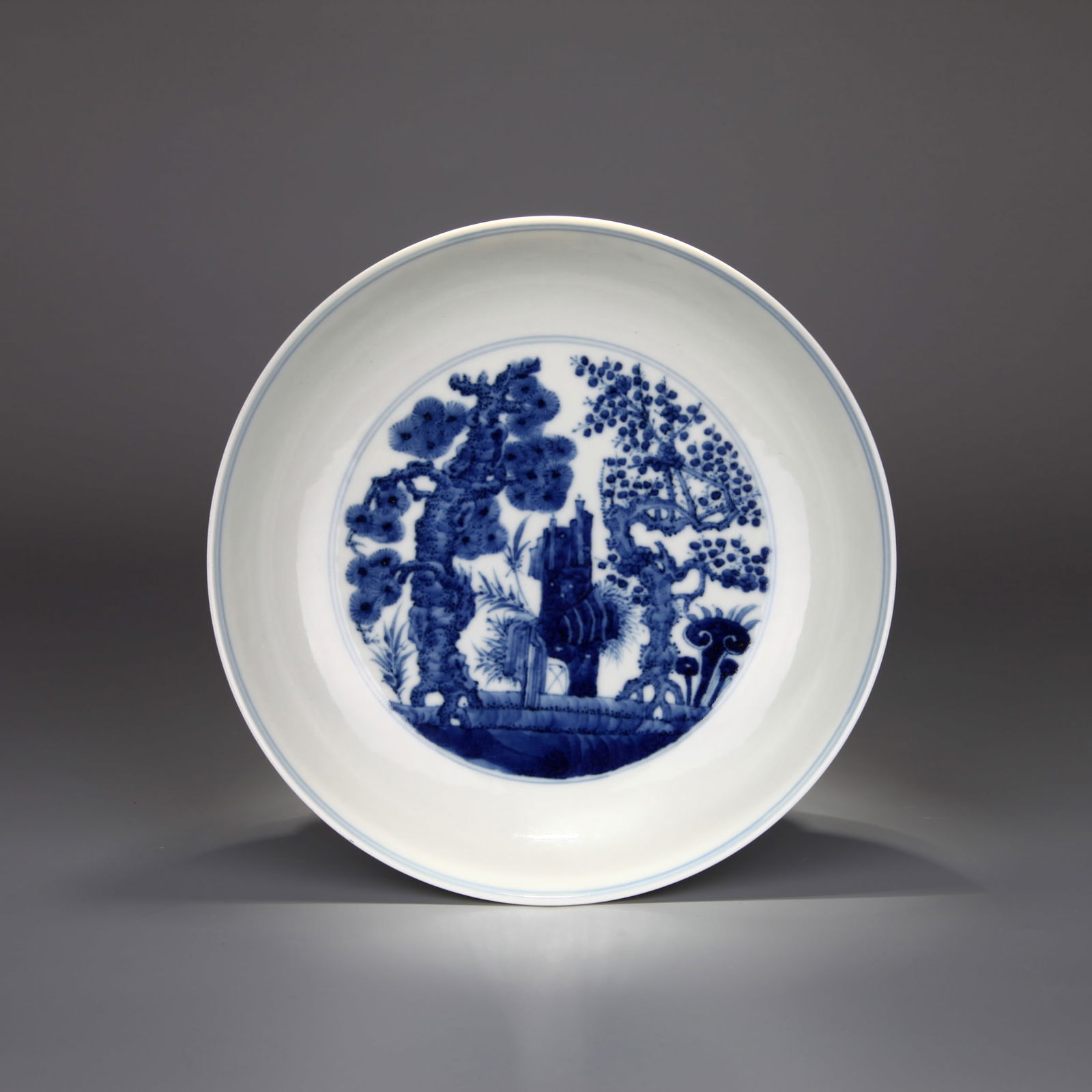 A BLUE AND WHITE DISH (1 of 11)